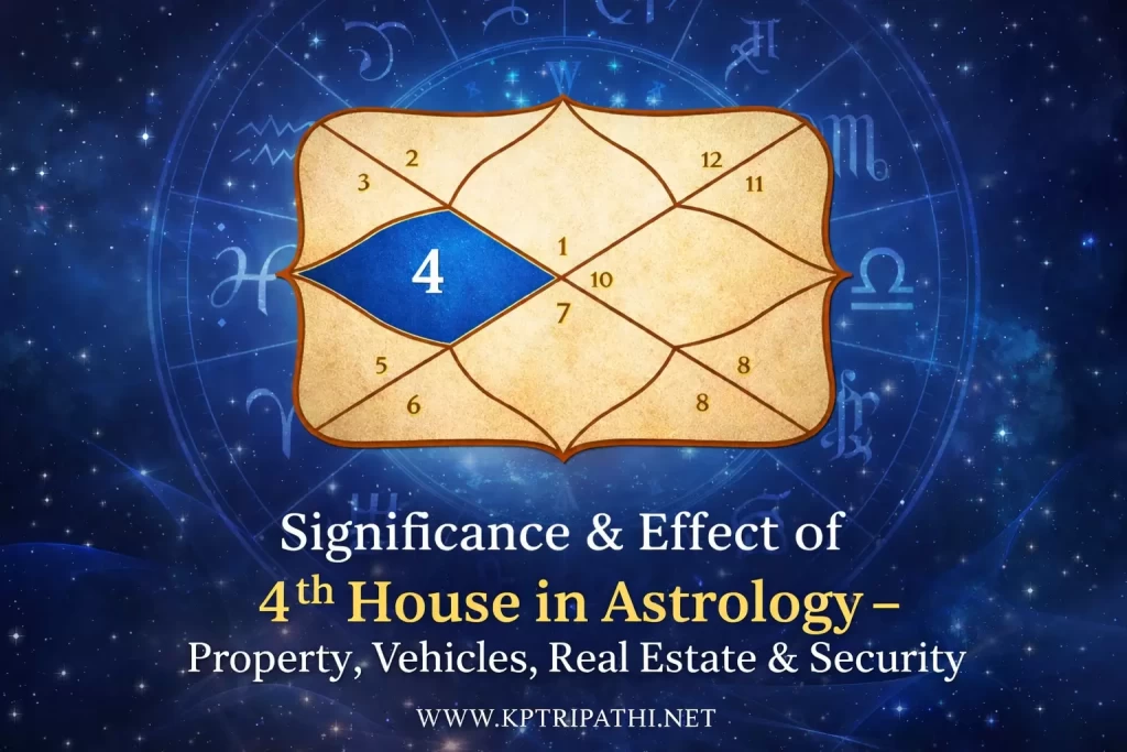 4th House in Vedic Astrology – Home, Property, Mother, Comfort & Emotions
